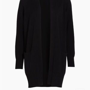 Vince Black coatigan / cardigan